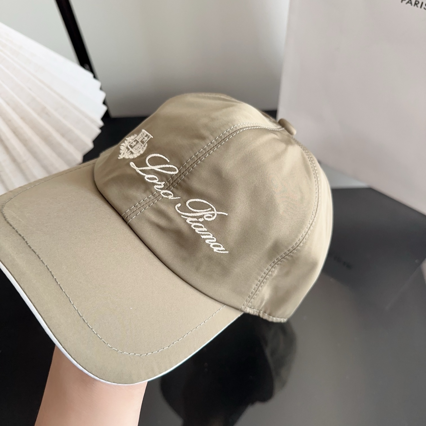 Loro Piana(诺悠翩雅) 新款高版本棒球帽，大牌同步，超好搭配，出货！