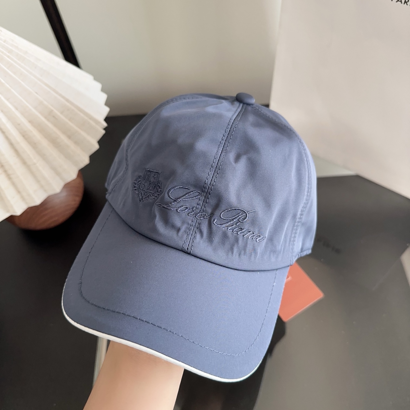 Loro Piana(诺悠翩雅) 新款高版本棒球帽，大牌同步，超好搭配，出货！