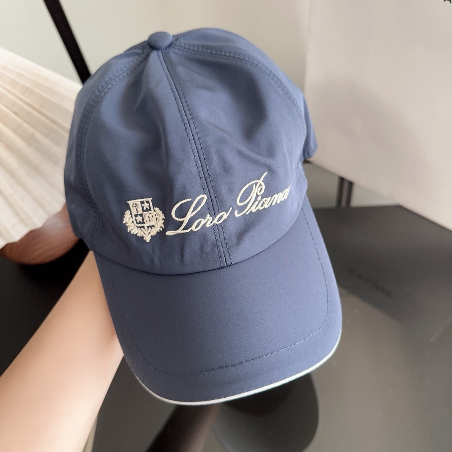 Loro Piana(诺悠翩雅) 新款高版本棒球帽，大牌同步，超好搭配，出货！