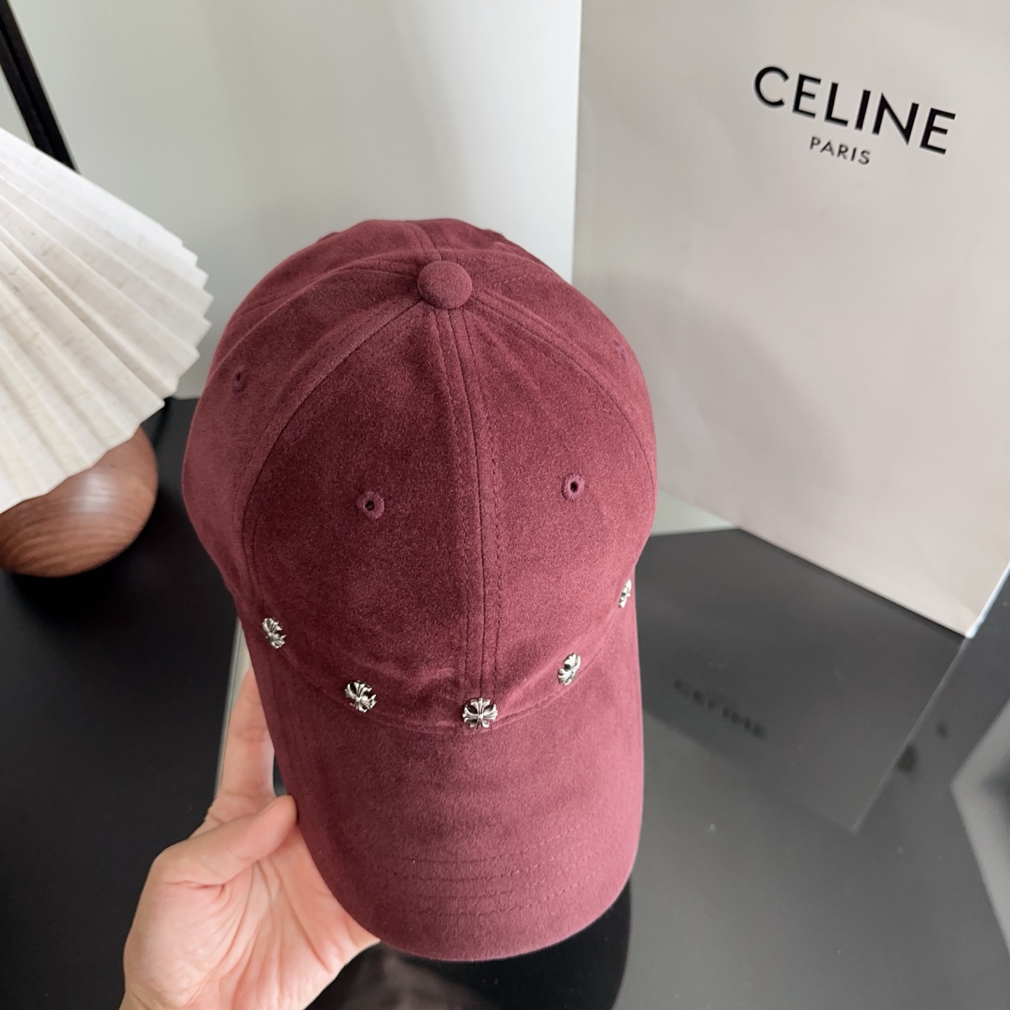 Chrome Hearts 克罗心💓早秋新款韩版时尚复古洗水棒球帽🧢鸭舌帽