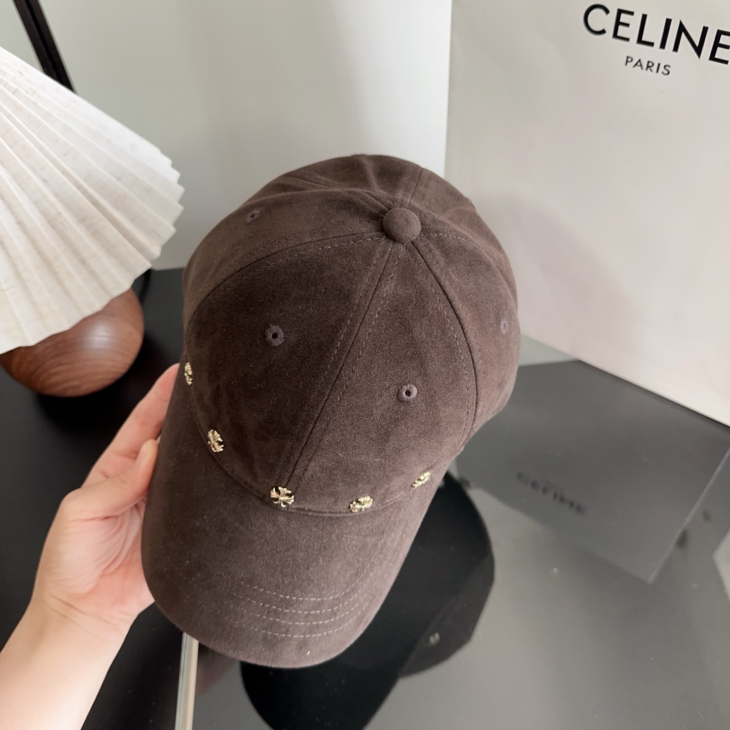 Chrome Hearts 克罗心💓早秋新款韩版时尚复古洗水棒球帽🧢鸭舌帽