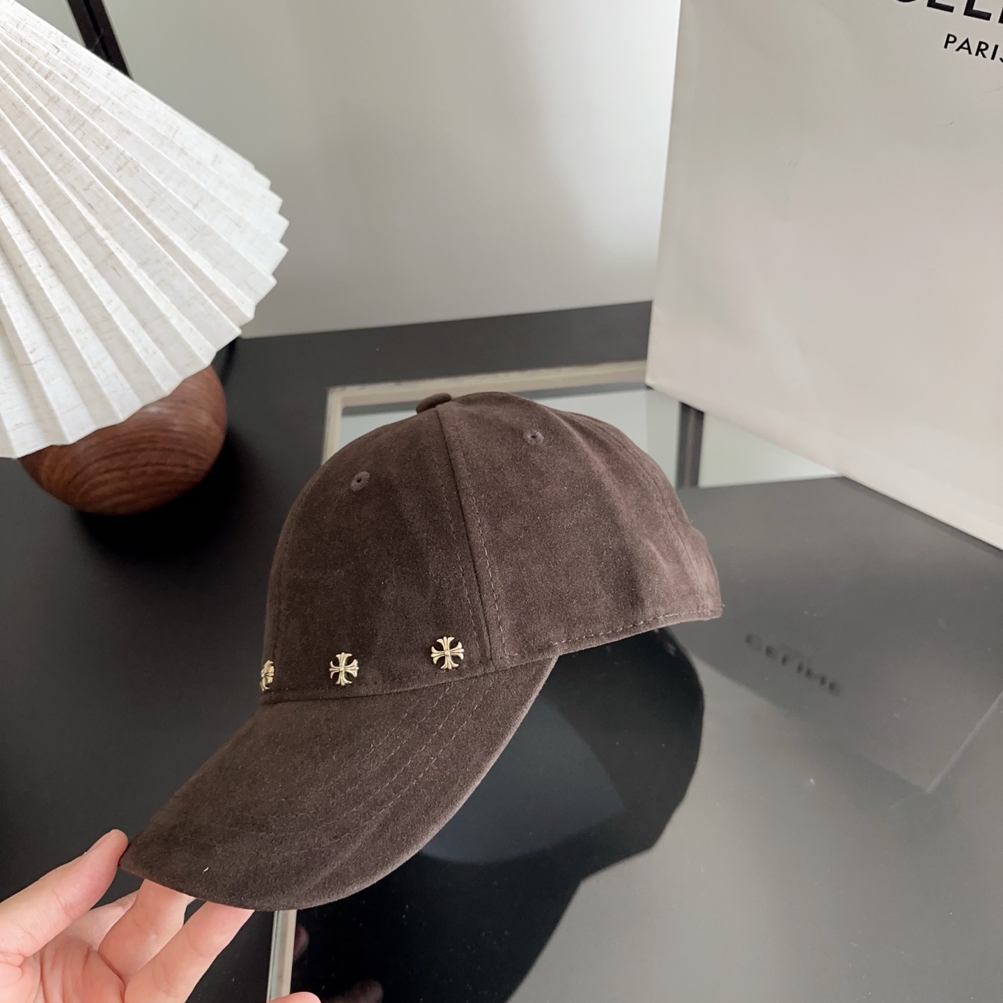 Chrome Hearts 克罗心💓早秋新款韩版时尚复古洗水棒球帽🧢鸭舌帽