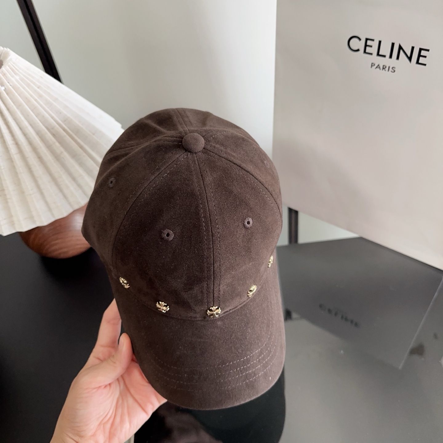 Chrome Hearts 克罗心💓早秋新款韩版时尚复古洗水棒球帽🧢鸭舌帽