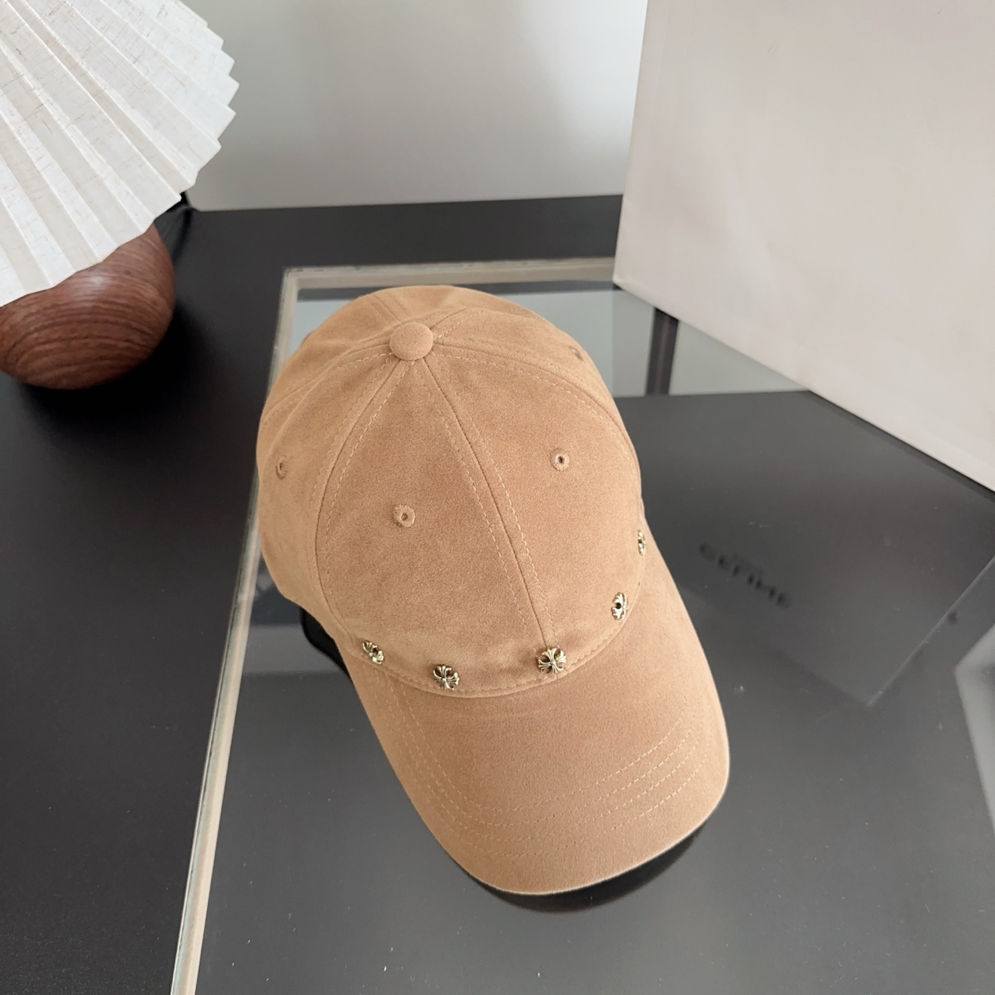 Chrome Hearts 克罗心💓早秋新款韩版时尚复古洗水棒球帽🧢鸭舌帽