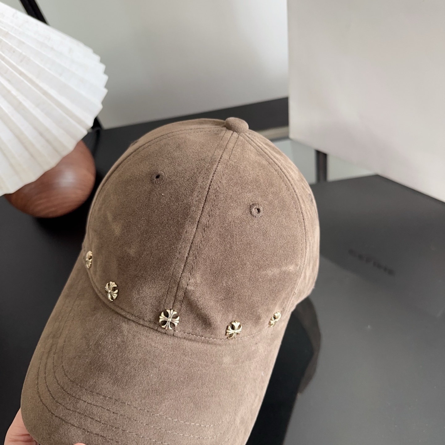 Chrome Hearts 克罗心💓早秋新款韩版时尚复古洗水棒球帽🧢鸭舌帽
