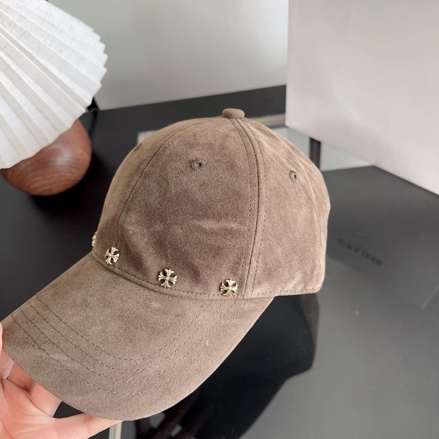 Chrome Hearts 克罗心💓早秋新款韩版时尚复古洗水棒球帽🧢鸭舌帽