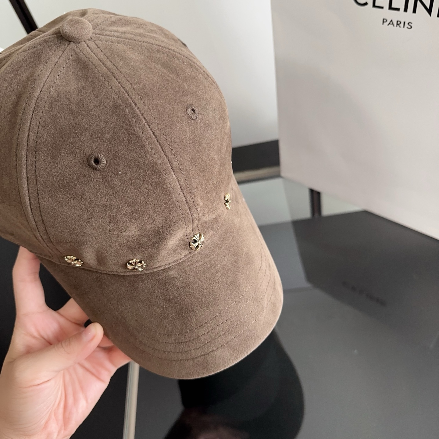 Chrome Hearts 克罗心💓早秋新款韩版时尚复古洗水棒球帽🧢鸭舌帽