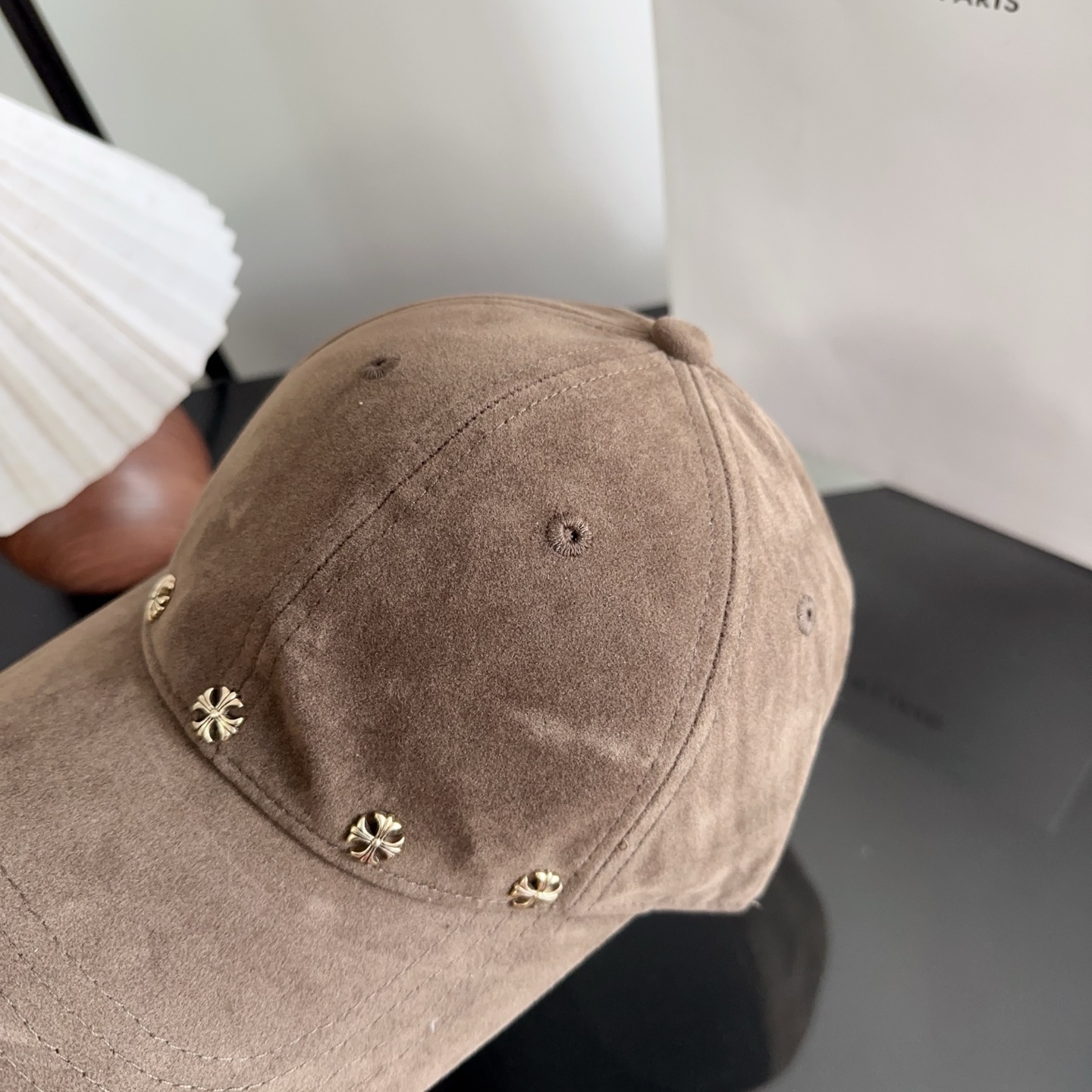 Chrome Hearts 克罗心💓早秋新款韩版时尚复古洗水棒球帽🧢鸭舌帽