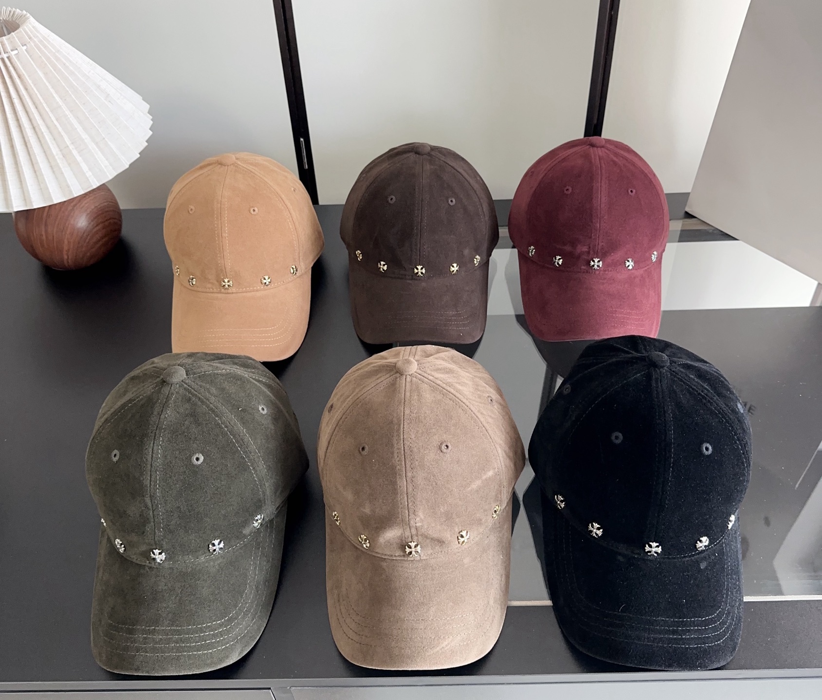 Chrome Hearts 克罗心💓早秋新款韩版时尚复古洗水棒球帽🧢鸭舌帽