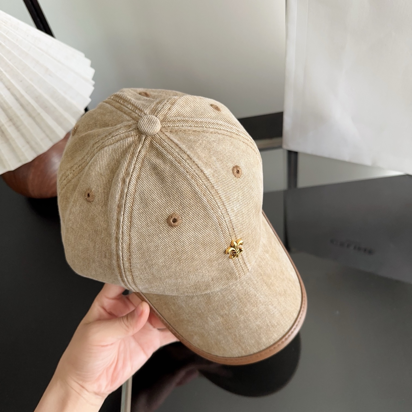 Chrome Hearts 克罗心💓早秋新款韩版时尚复古洗水棒球帽🧢鸭舌帽