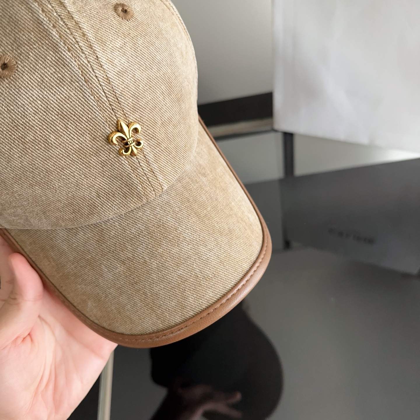 Chrome Hearts 克罗心💓早秋新款韩版时尚复古洗水棒球帽🧢鸭舌帽