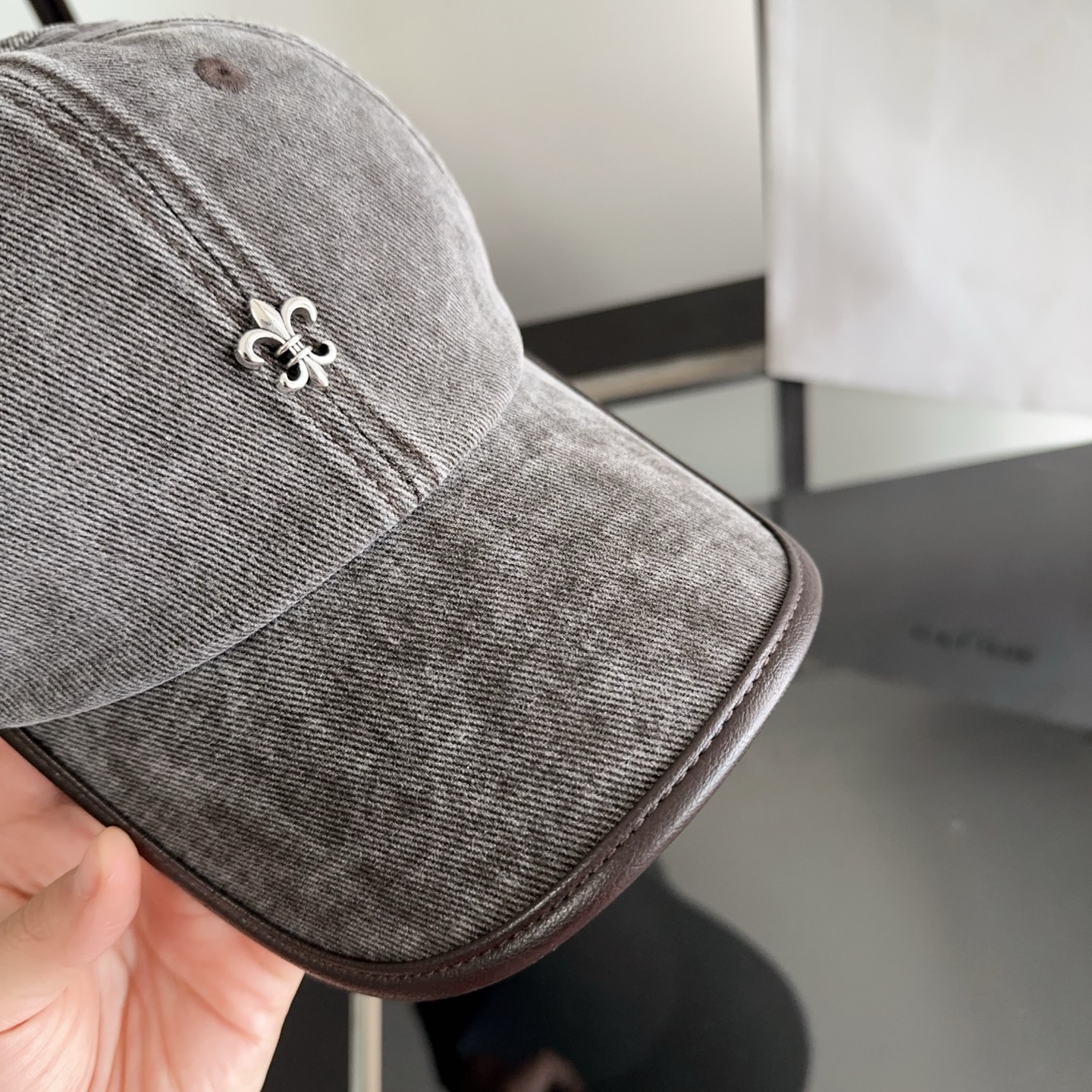 Chrome Hearts 克罗心💓早秋新款韩版时尚复古洗水棒球帽🧢鸭舌帽