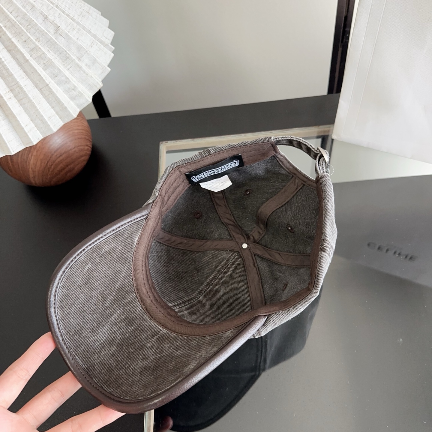 Chrome Hearts 克罗心💓早秋新款韩版时尚复古洗水棒球帽🧢鸭舌帽