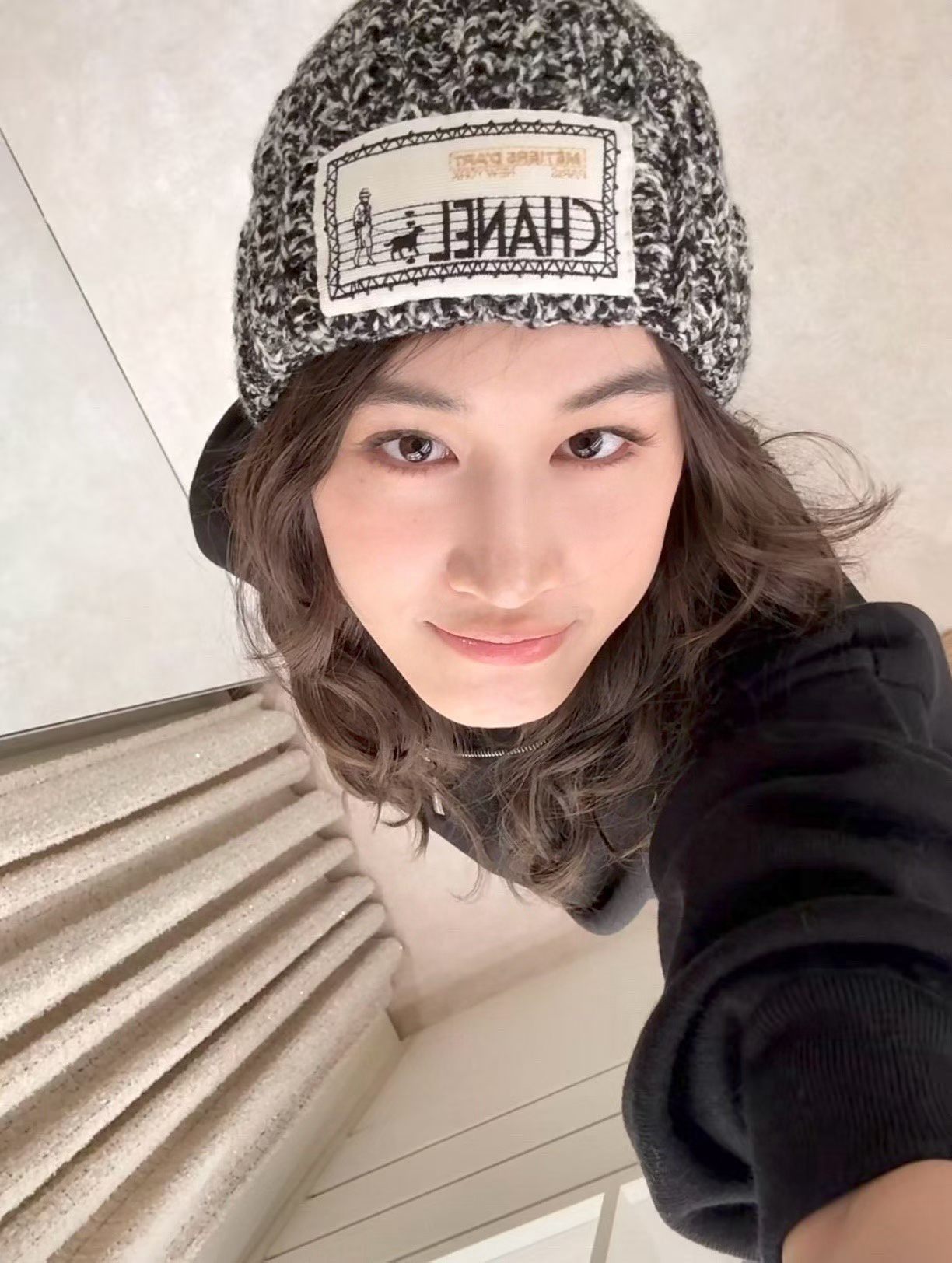 Chane* 对版货 秋冬爆款针织帽！ 各网红同款 ins 小红书博主同款〰️ 含羊毛材质  秋冬必备  均码