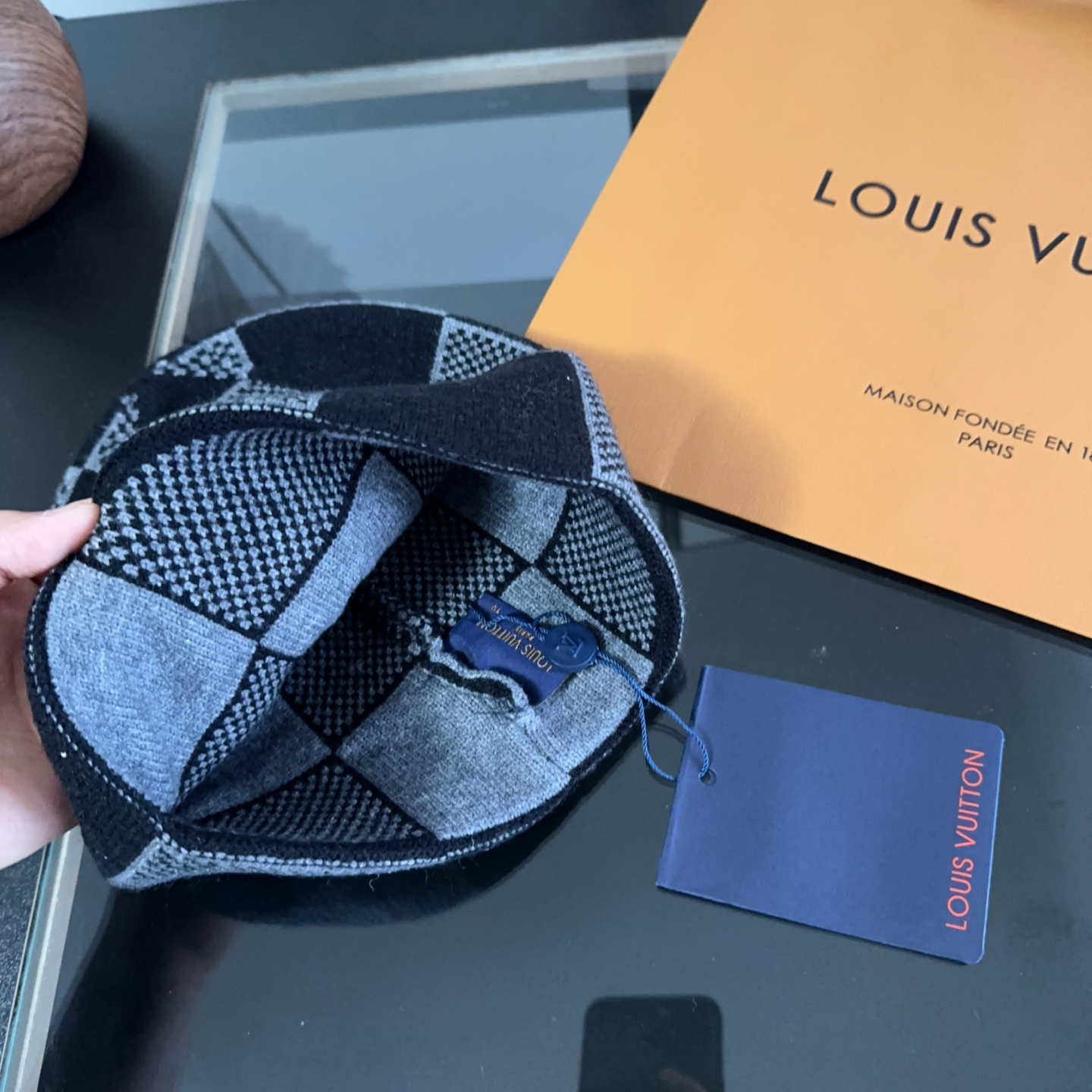 LV 路易威登 秋冬新款毛线帽，男女款针织帽，