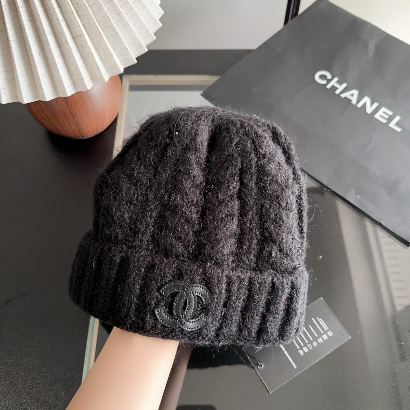 Chane* 对版货 秋冬爆款针织帽！ 各网红同款 ins 小红书博主同款〰️ 含羊毛材质  秋冬必备  均码