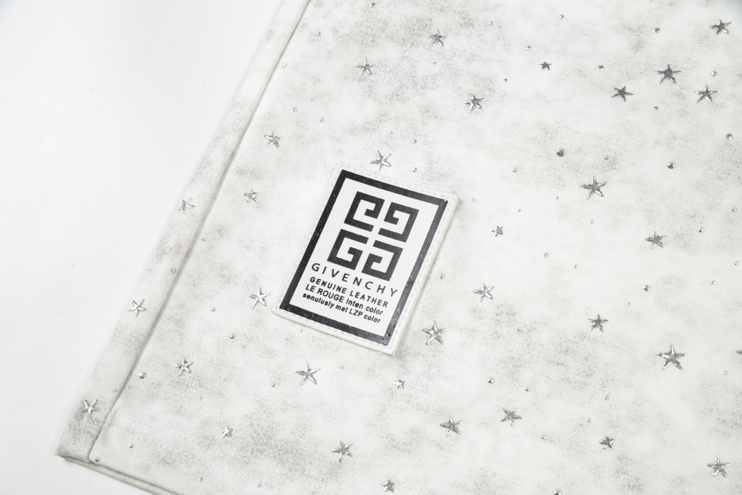 Givenchy-Vanch Extinction Star Logo Sports Shorts for Spring/Summer 2024. Sizes M-4XL, Black/White. - 图片 7