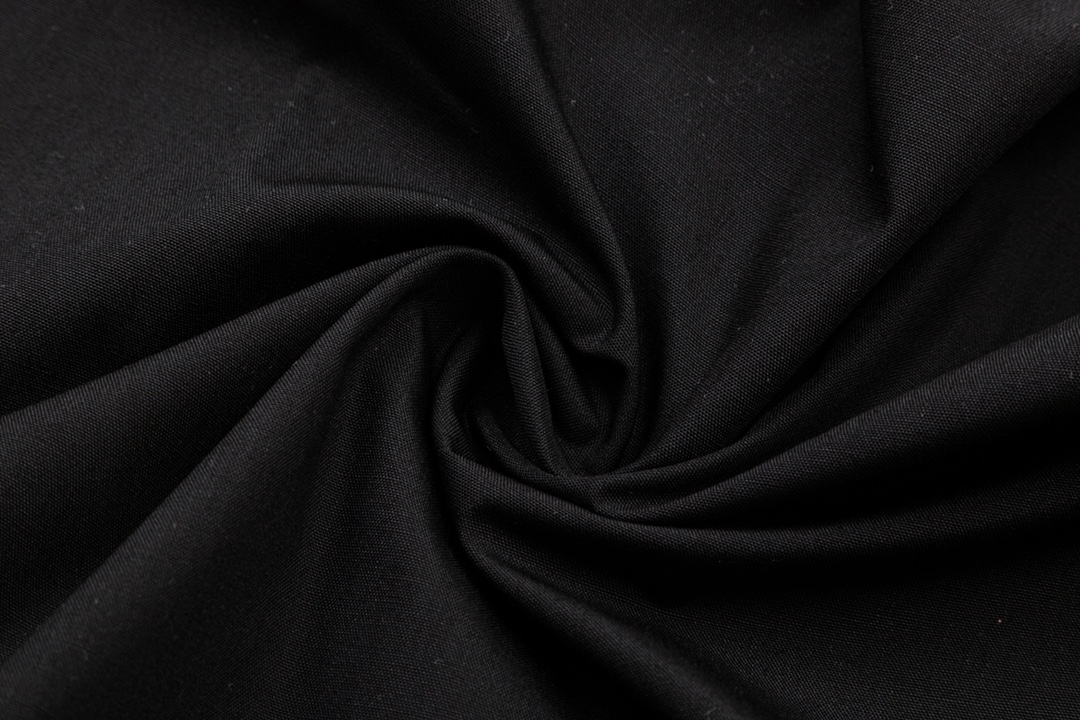 New Prad* Leather Pocket Triangle Logo Long-Sleeve Shirt 2024 Collection in Black & White - 图片 8