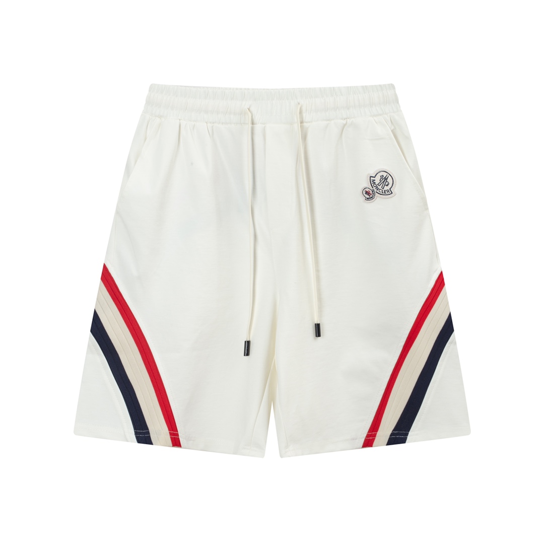 Versión apocalíptica, nuevos pantalones cortos deportivos casuales de primavera/verano 2024, MONCLE* con el icónico log…