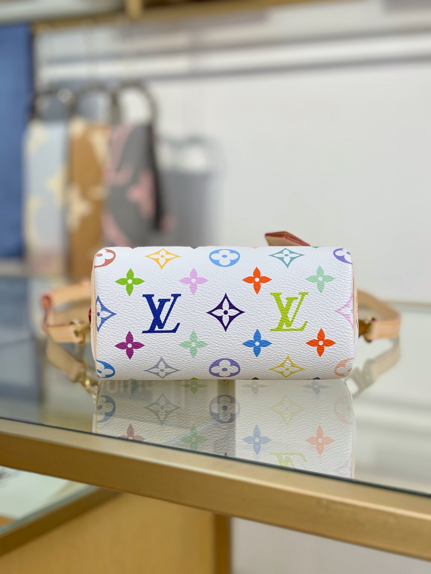 【特级MB芯片版原厂皮】
 x TM NANO SPEEDY 手袋
型号：M13391白彩
材料：A级全