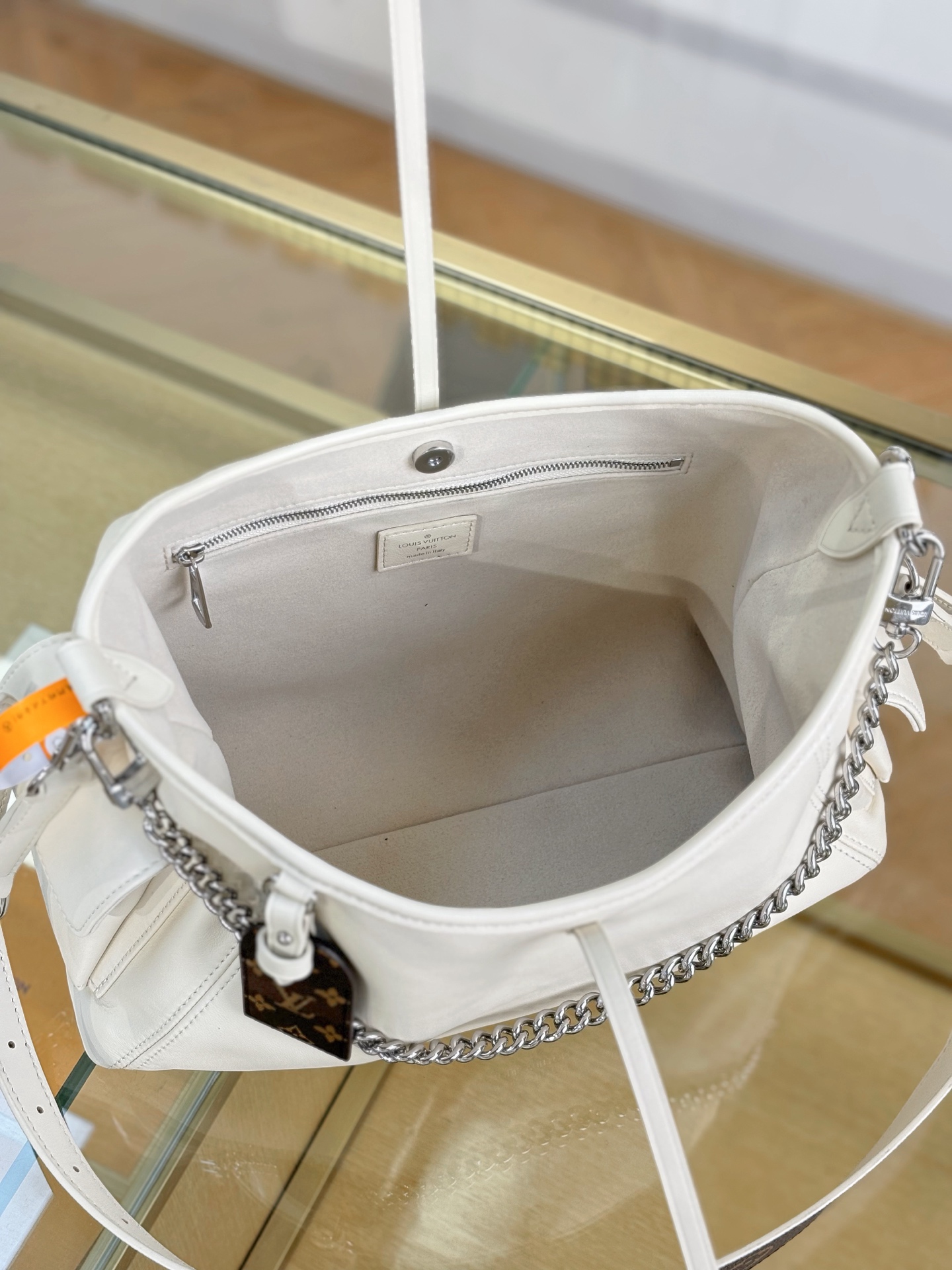 【特级MB芯片版原厂皮】
CARRYALL CARGO 小号手袋
型号：M12919白色
材料：A级全钢
