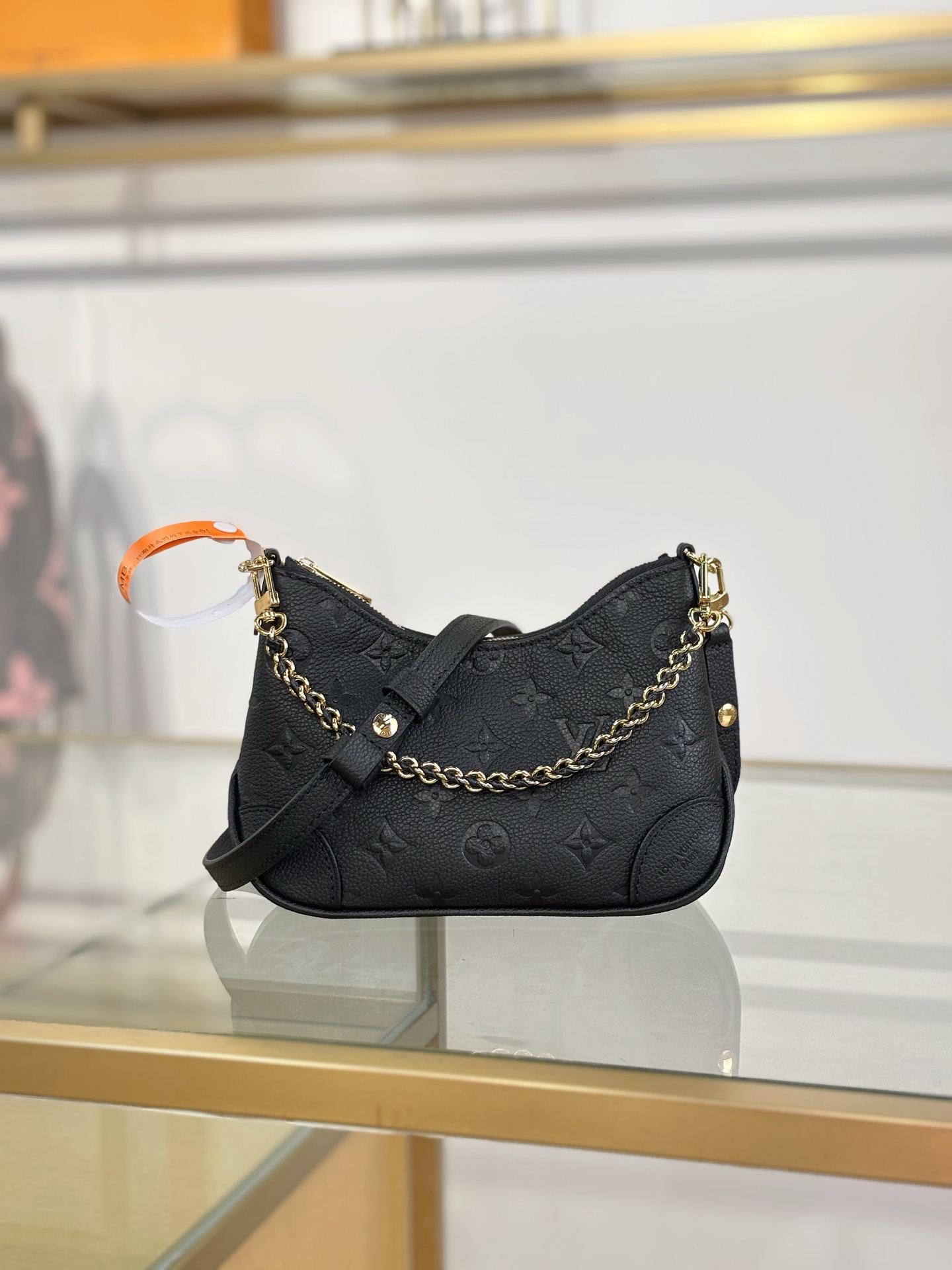 【特级MB163c芯片版原厂皮】 NANO BOULOGNE 手袋 型号：M28427黑色 材料：A级全钢五金，进口原厂