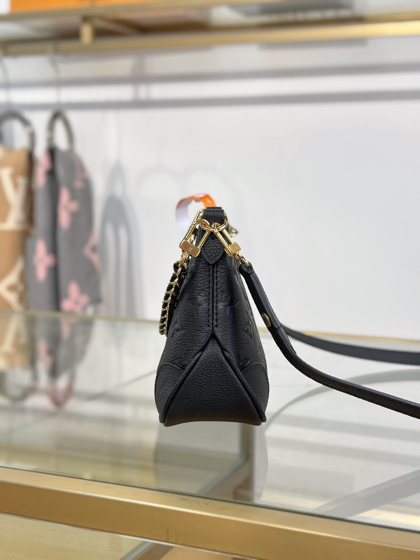 【特级MB163c芯片版原厂皮】 NANO BOULOGNE 手袋 型号：M28427黑色 材料：A级全钢五金，进口原厂