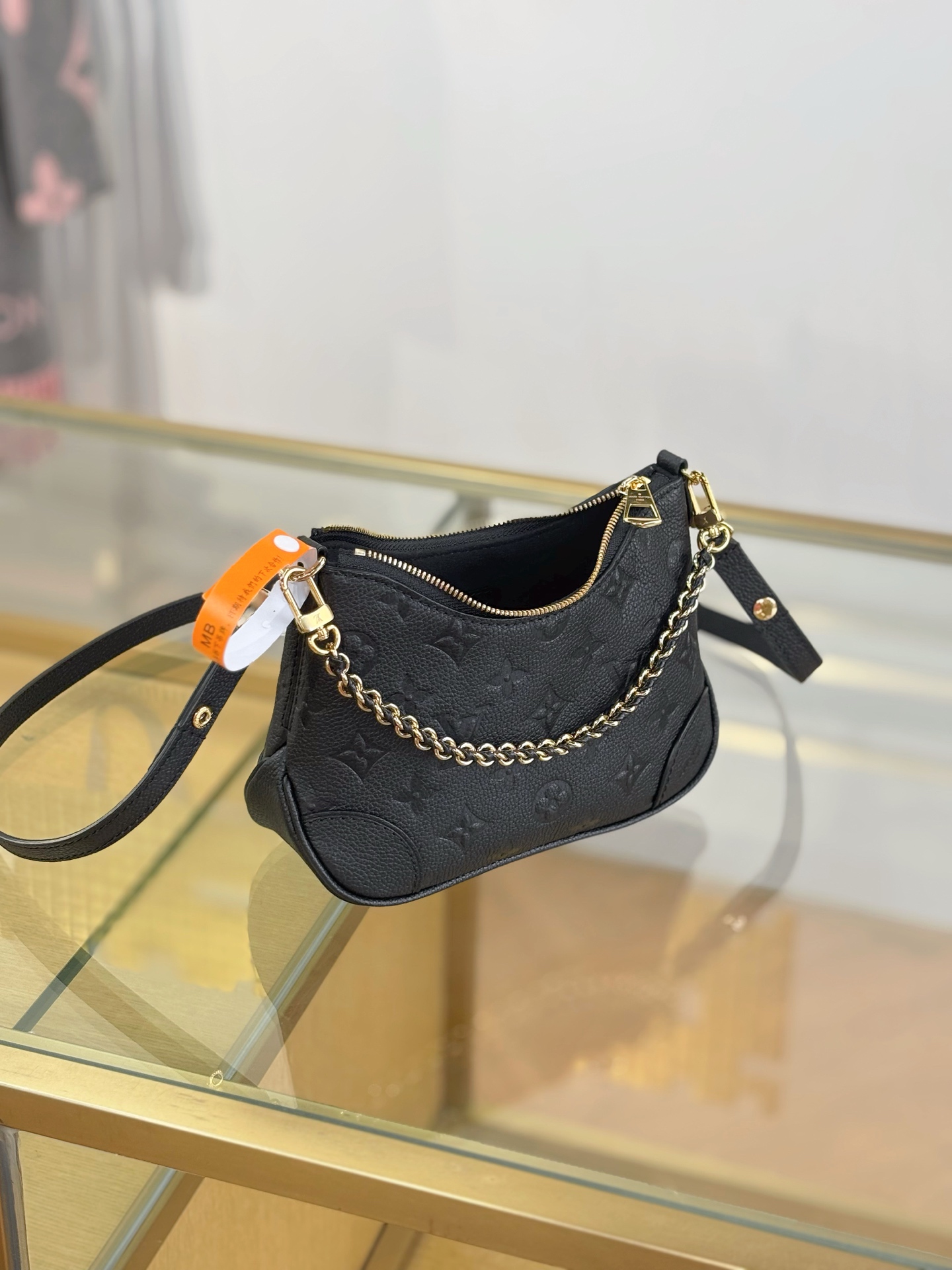 【特级MB163c芯片版原厂皮】 NANO BOULOGNE 手袋 型号：M28427黑色 材料：A级全钢五金，进口原厂