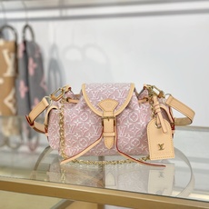 【特级MB动态163c芯片版原厂皮】 ODYSSÉE 小号手袋 型号:M29974粉色 材料:A级全钢五金,进口原厂面料 【特级MB动态163c芯片版原厂皮】 ODYSSÉE 小号手袋 型号:M29974粉色 材料:A级全钢五金,进口原厂面料