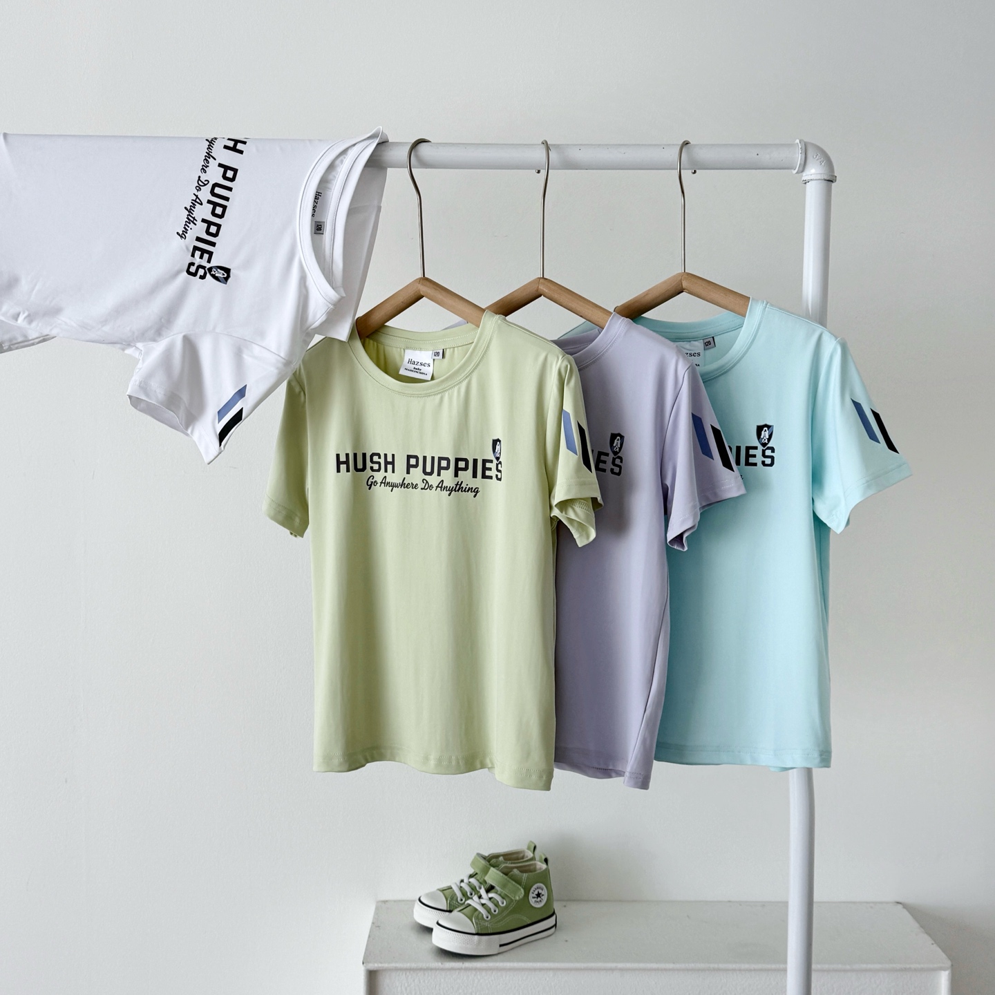 Volumen de carrera 69,9@Camiseta One HUSH con sensación de hielo, talla 120-180, color blanco, verde, azul, morado, tej…