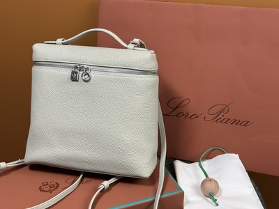 Perfect Quality Designer Replica Loro Piana Bags Backpack Wholesale Grey