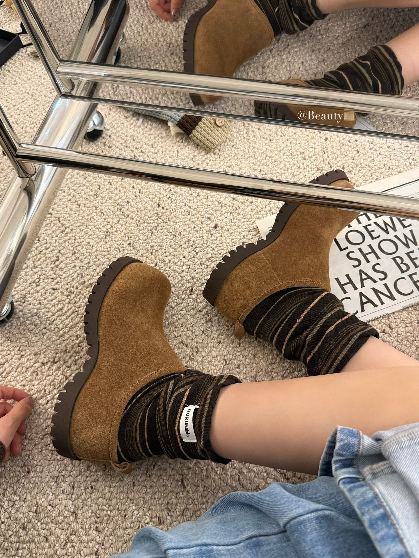 🌹2025UGG土豆内增高,size:35-40.一秒上街 秋冬季必入绝对踩屎感超强·宽脚掌最爱 贼显瘦