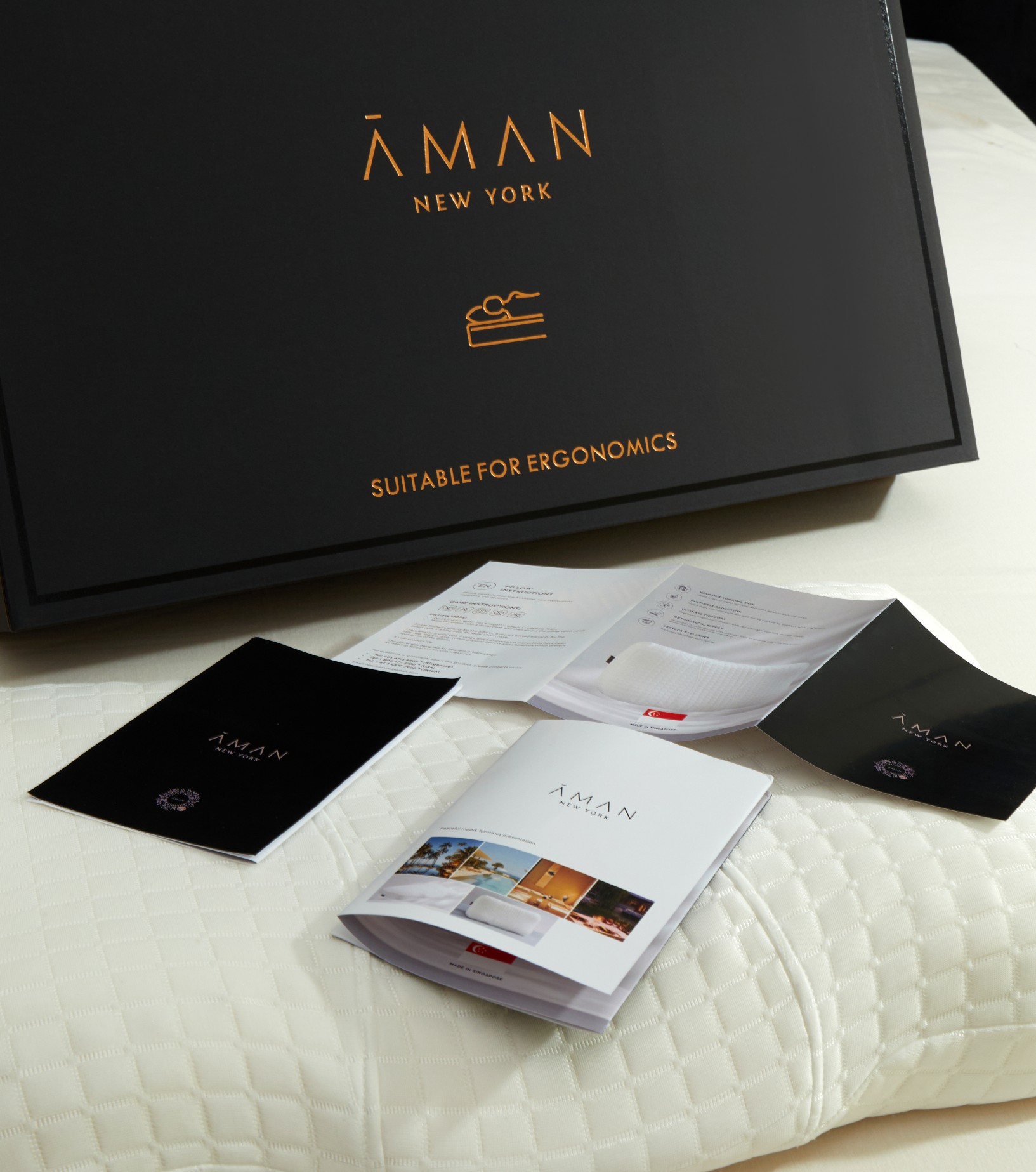 **Aman Hotels & Resorts Pillow** - Comprehensive 7
