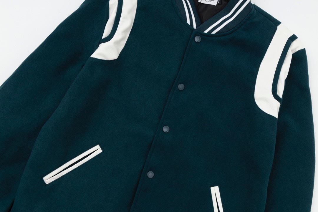 YSL Puffer Jacket: White Base, Custom Upgrades, Multiple Colors, Various Sizes - 图片 4
