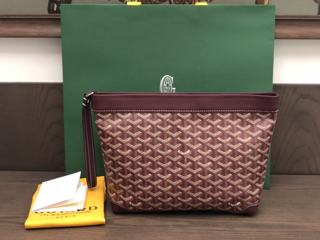 Goyard Sacos Clutches Pele de vitelo Couro vaca Casual