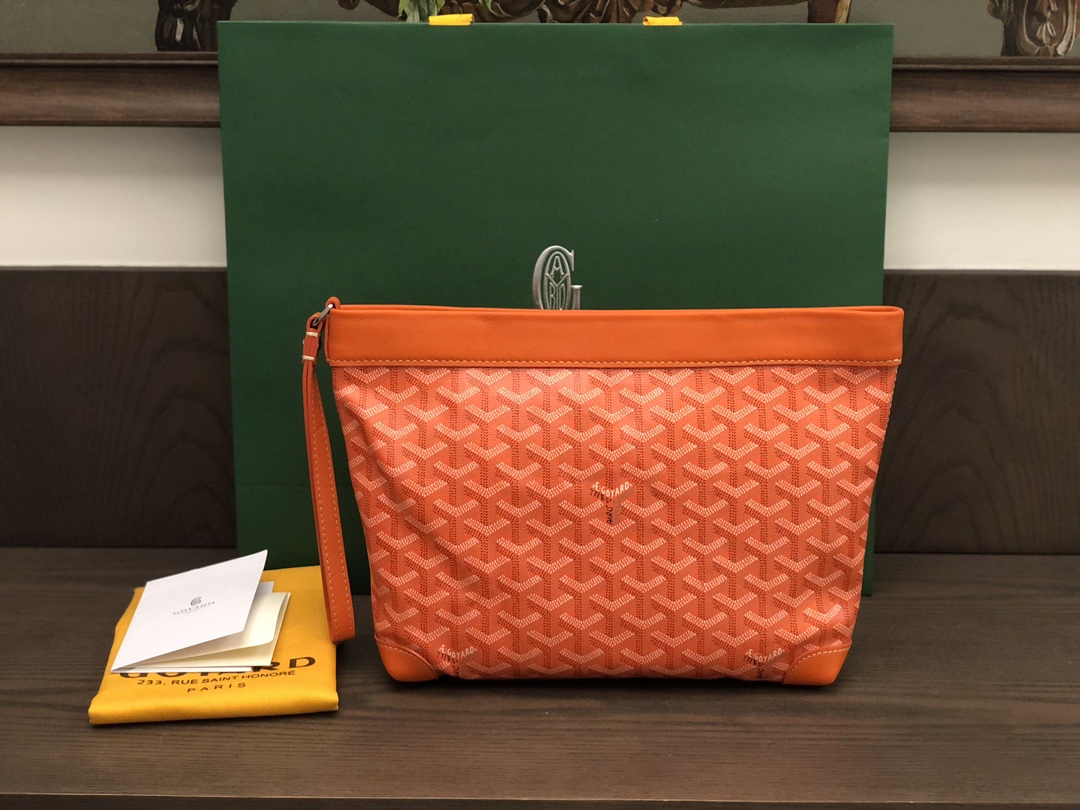 Goyard Perfeito
 Sacos Clutches Réplica por atacado
 Pele de vitelo Couro vaca Casual