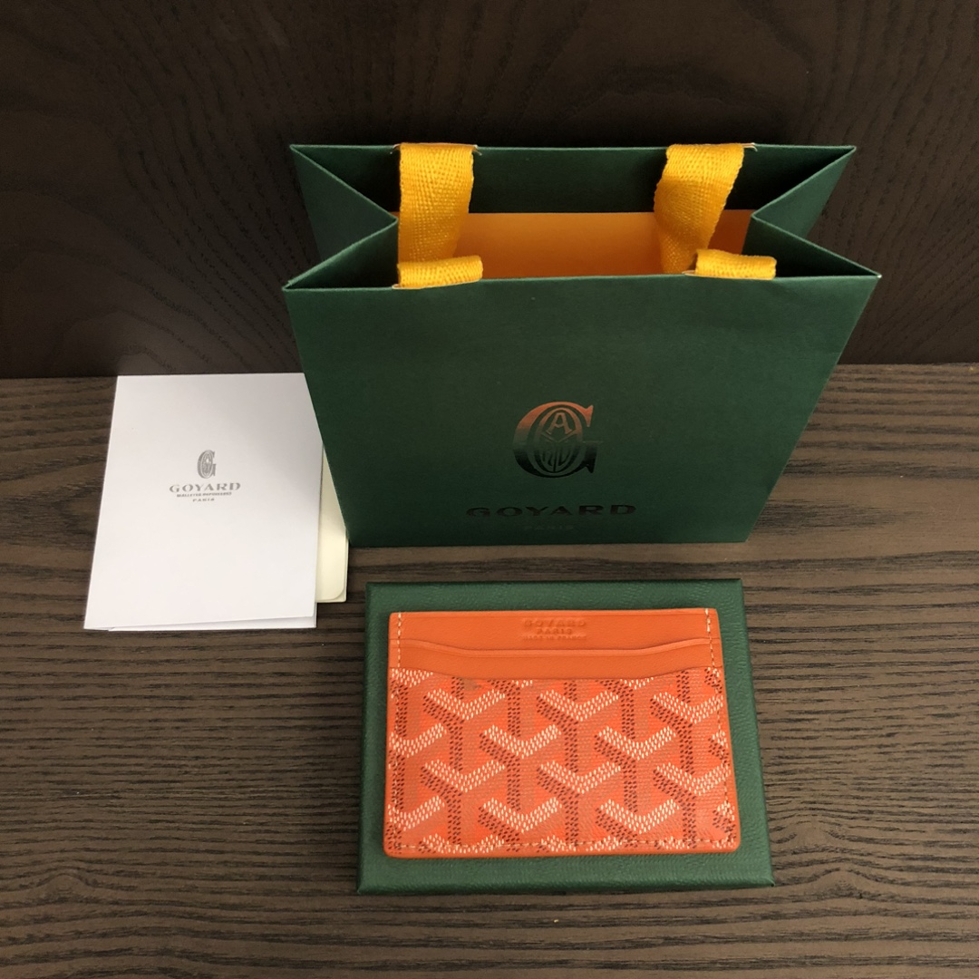 Goyard Carteira Pequena Algodão