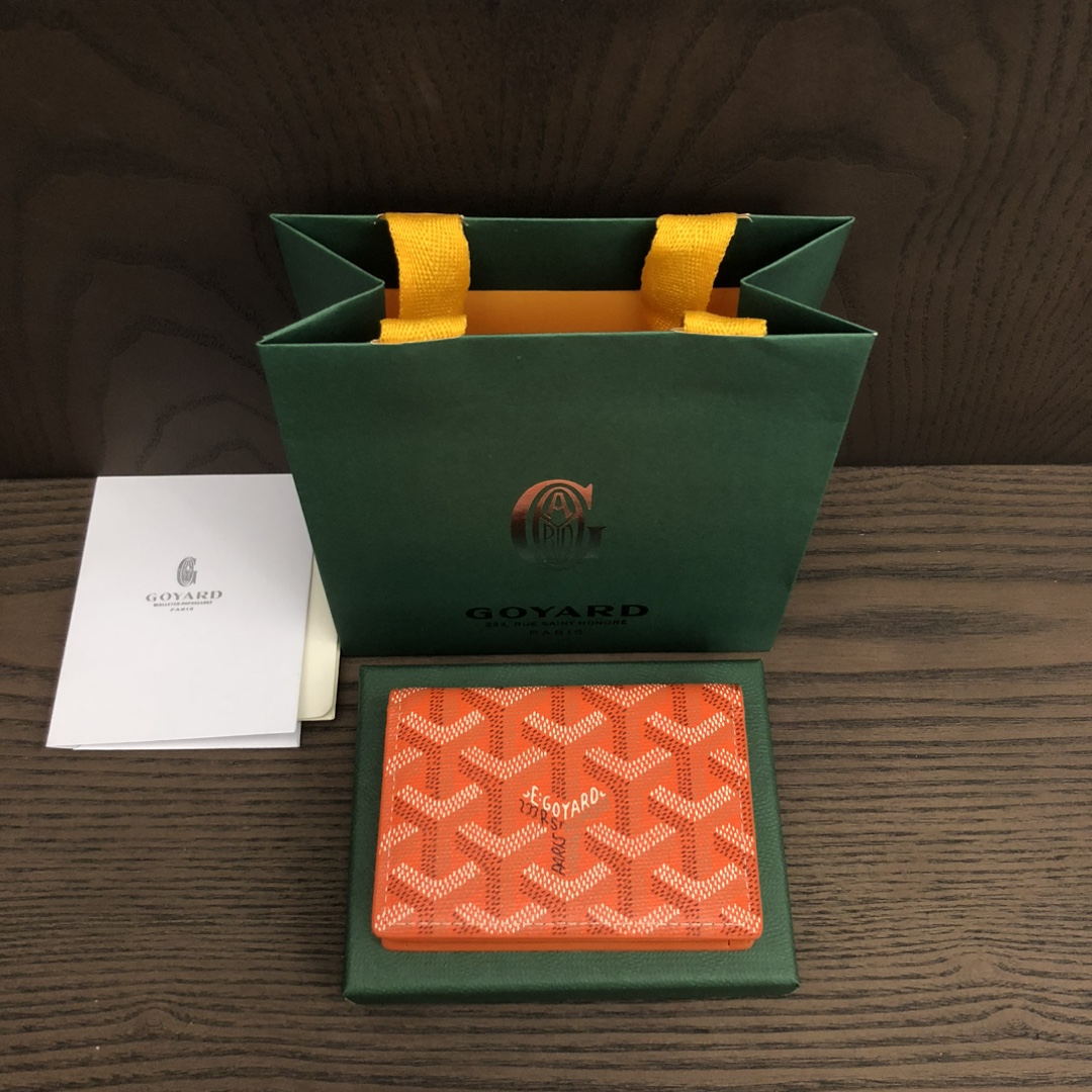 Onde você poderia encontrar um designer de ótima qualidade
 Goyard Carteira Pequena