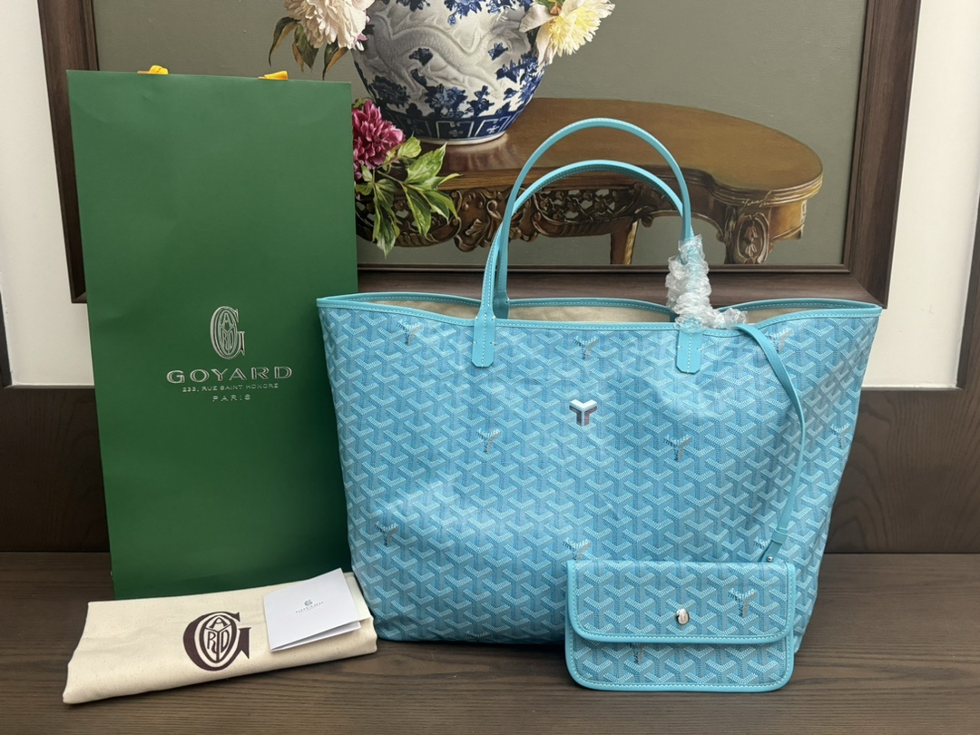 Goyard Sacos Bolsas Sacolas Azul Praia