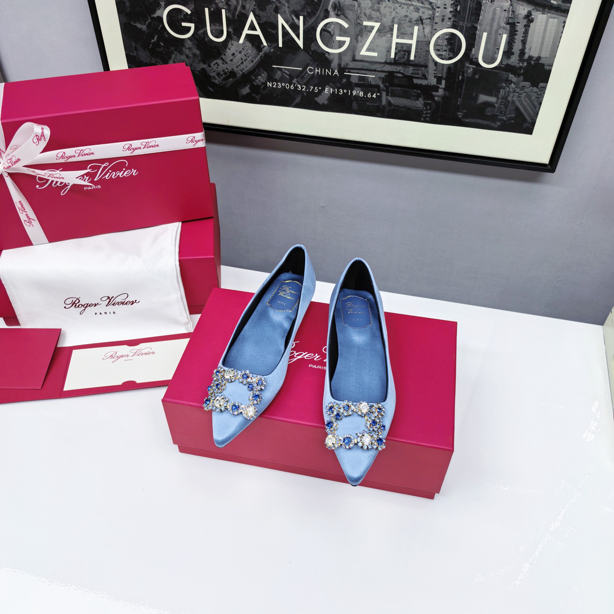 NO:237955,Flat-fog blue, single shoes19860909平底-雾蓝色,单鞋,Women's Shoes