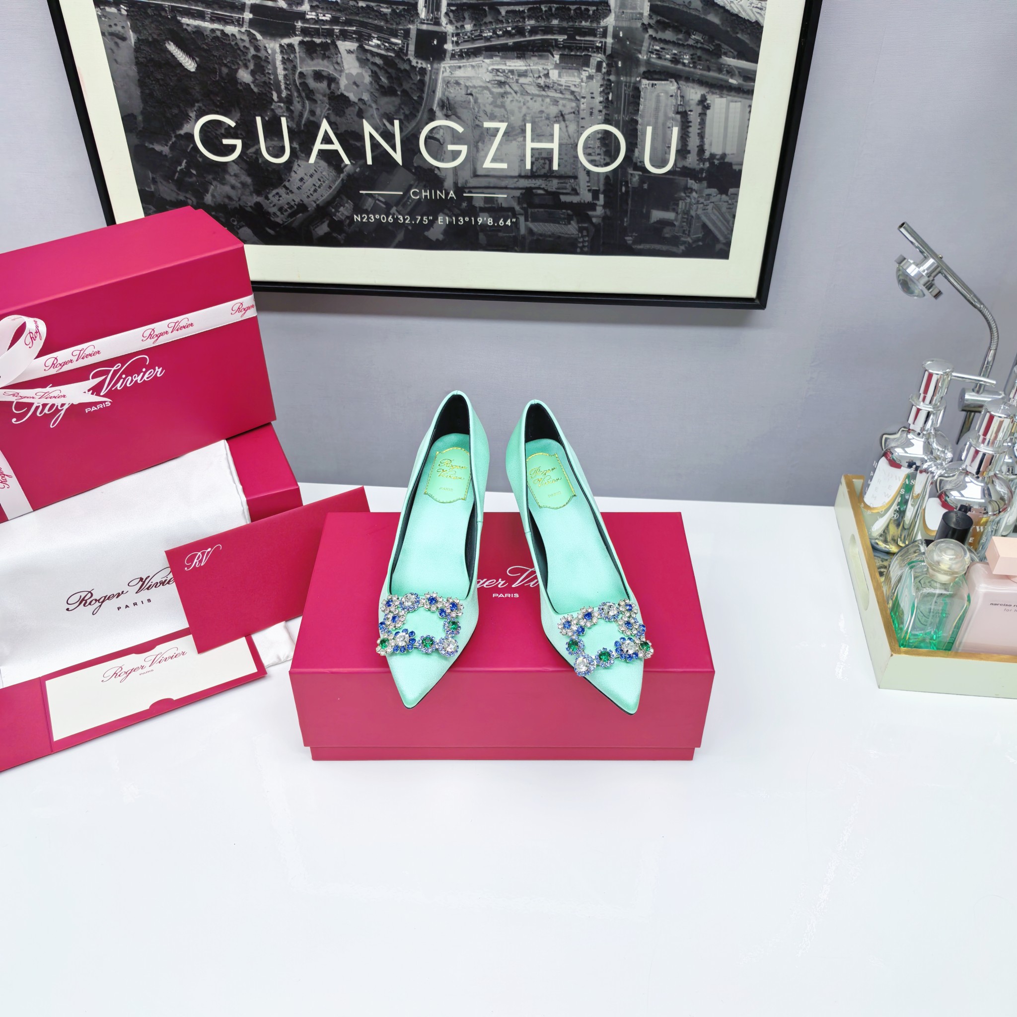 NO:237928,6.5CM-light green, single shoes198609096.5CM-浅绿色,单鞋,Women's Shoes