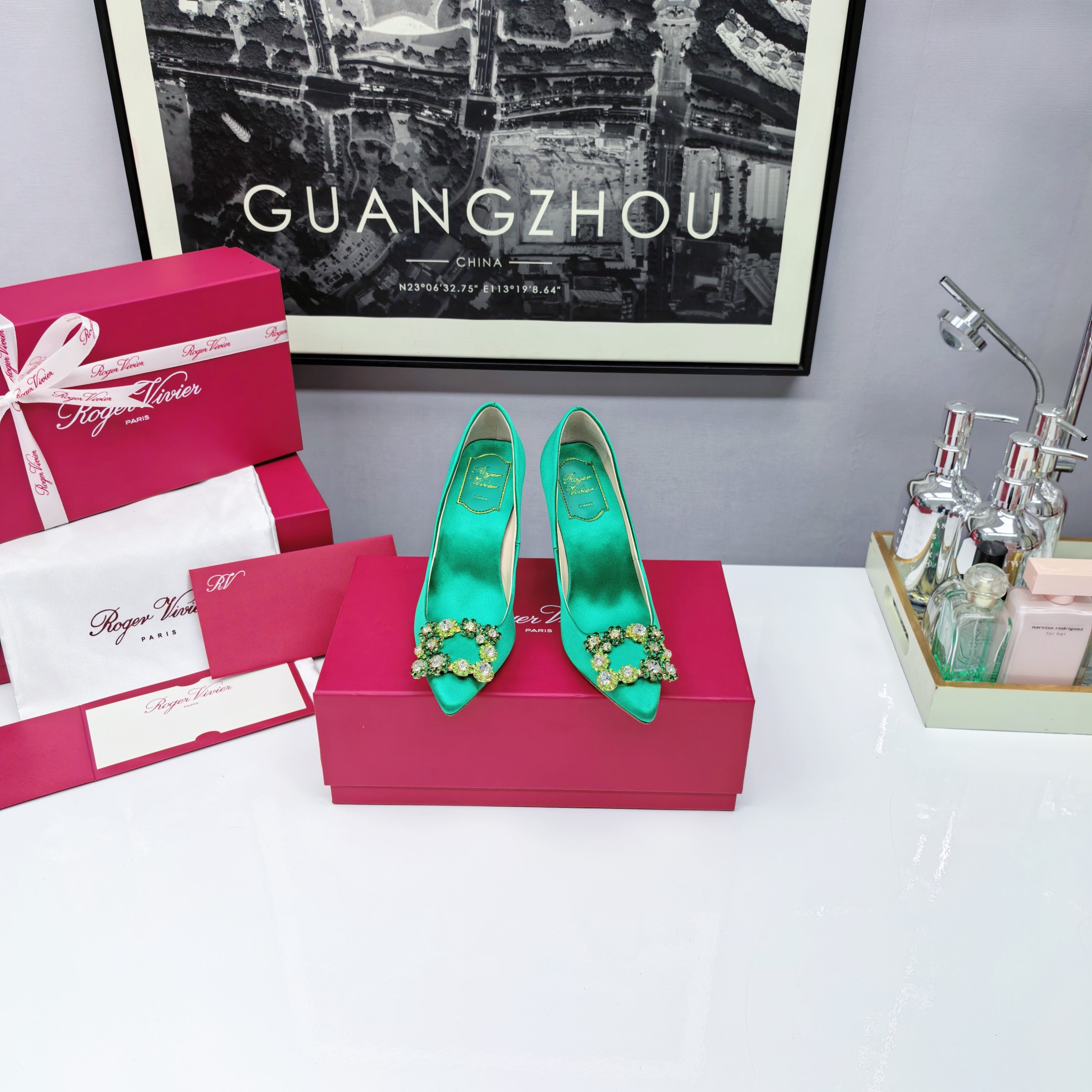 NO:237945,10.5CM-green, single shoe1986090910.5CM-绿色,单鞋,Women's Shoes