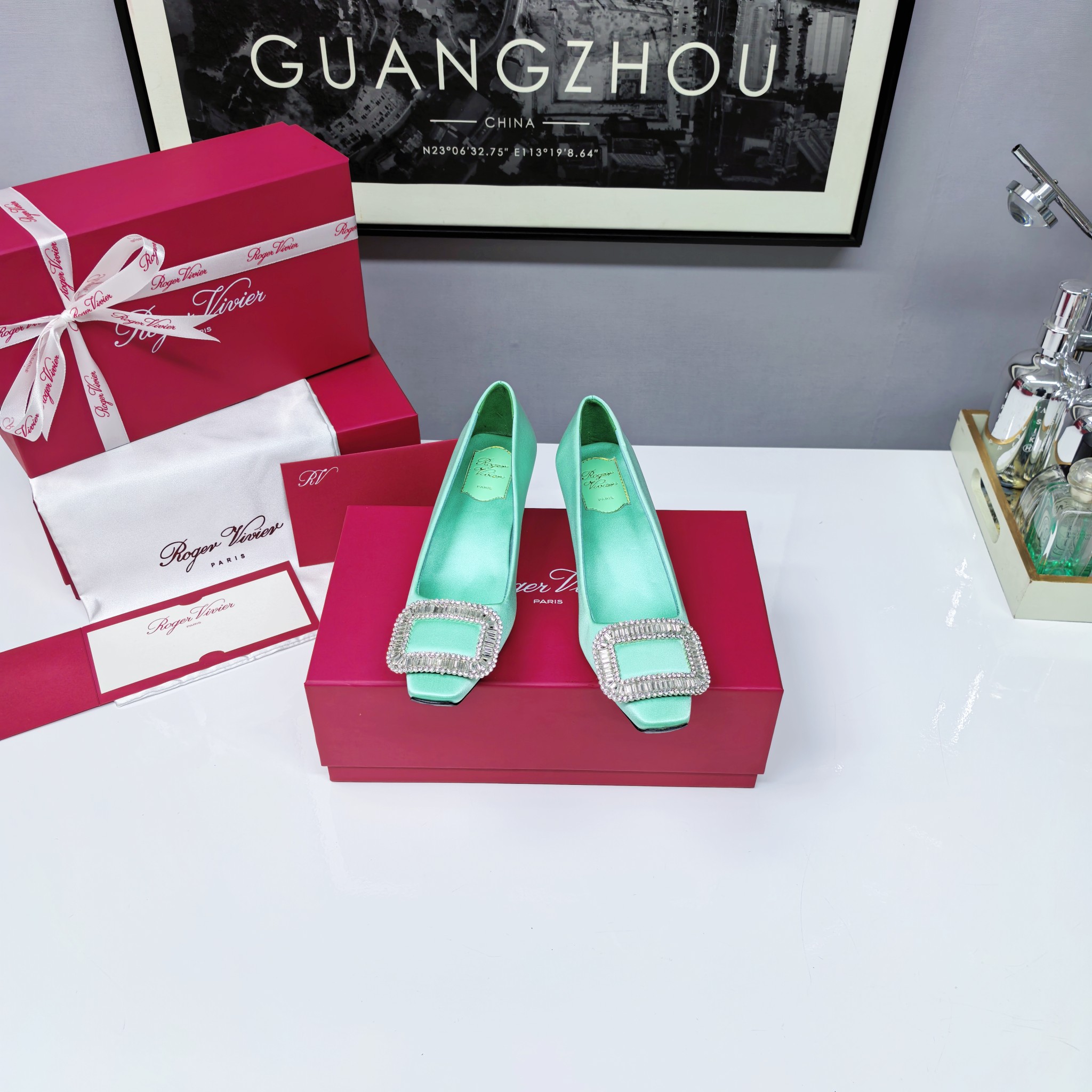 NO:237918,4.5CM-light green, single shoes198609094.5CM-浅绿色,单鞋,Women's Shoes
