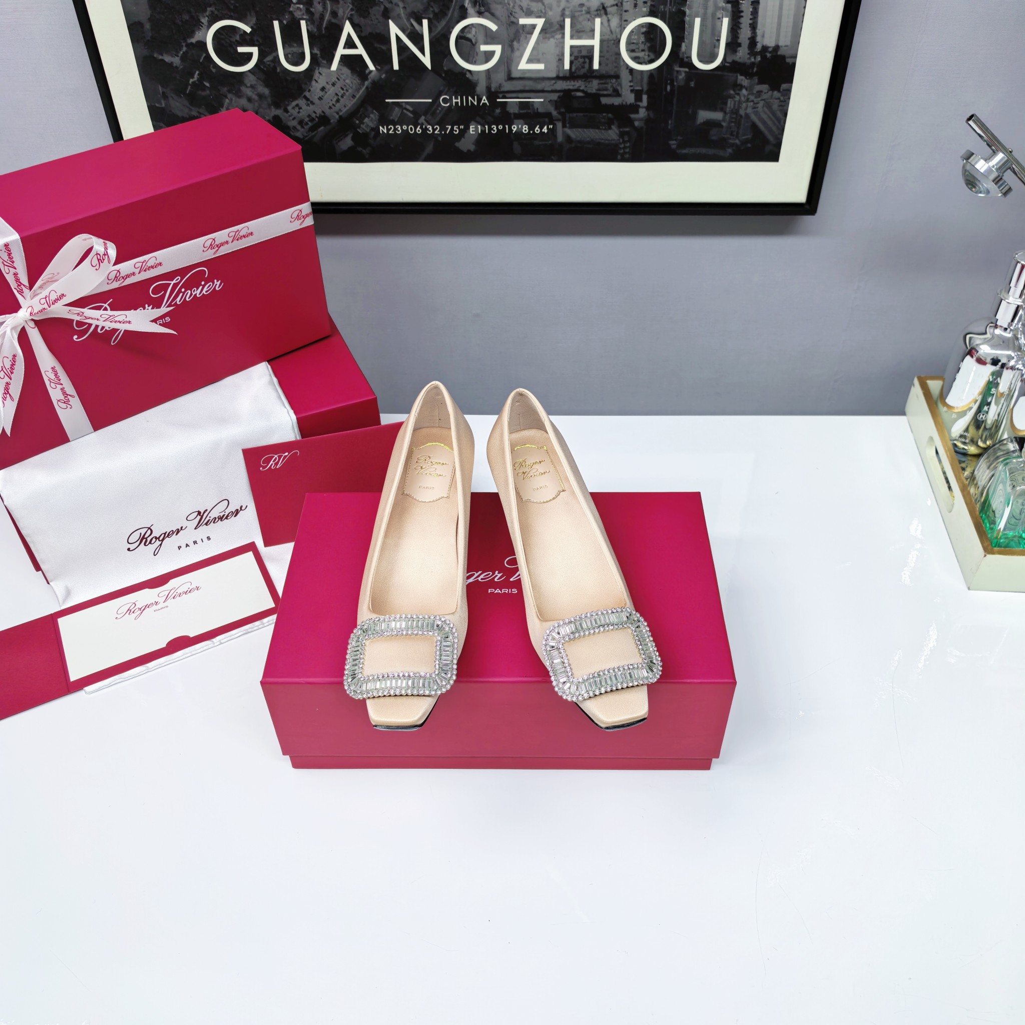 NO:237927,4.5CM-Champagne color, single shoes198609094.5CM-香槟色,单鞋,Women's Shoes