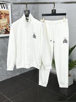 Replica Sale online
 Chrome Hearts Clothing Pants & Trousers Shirts & Blouses Two Piece Outfits & Matching Sets Black Grey White Printing Cotton Fall/Winter Collection Fashion Sweatpants