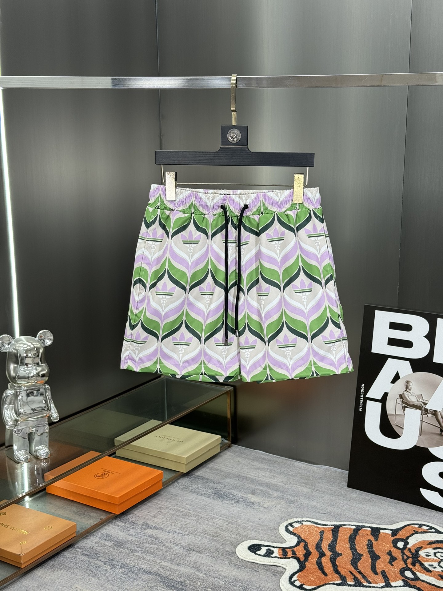 Gucci 2025 primavera-verano nuevo estilo pantalones de playa, shorts. Sincronizado con la web oficial, réplica 1:1, art…
