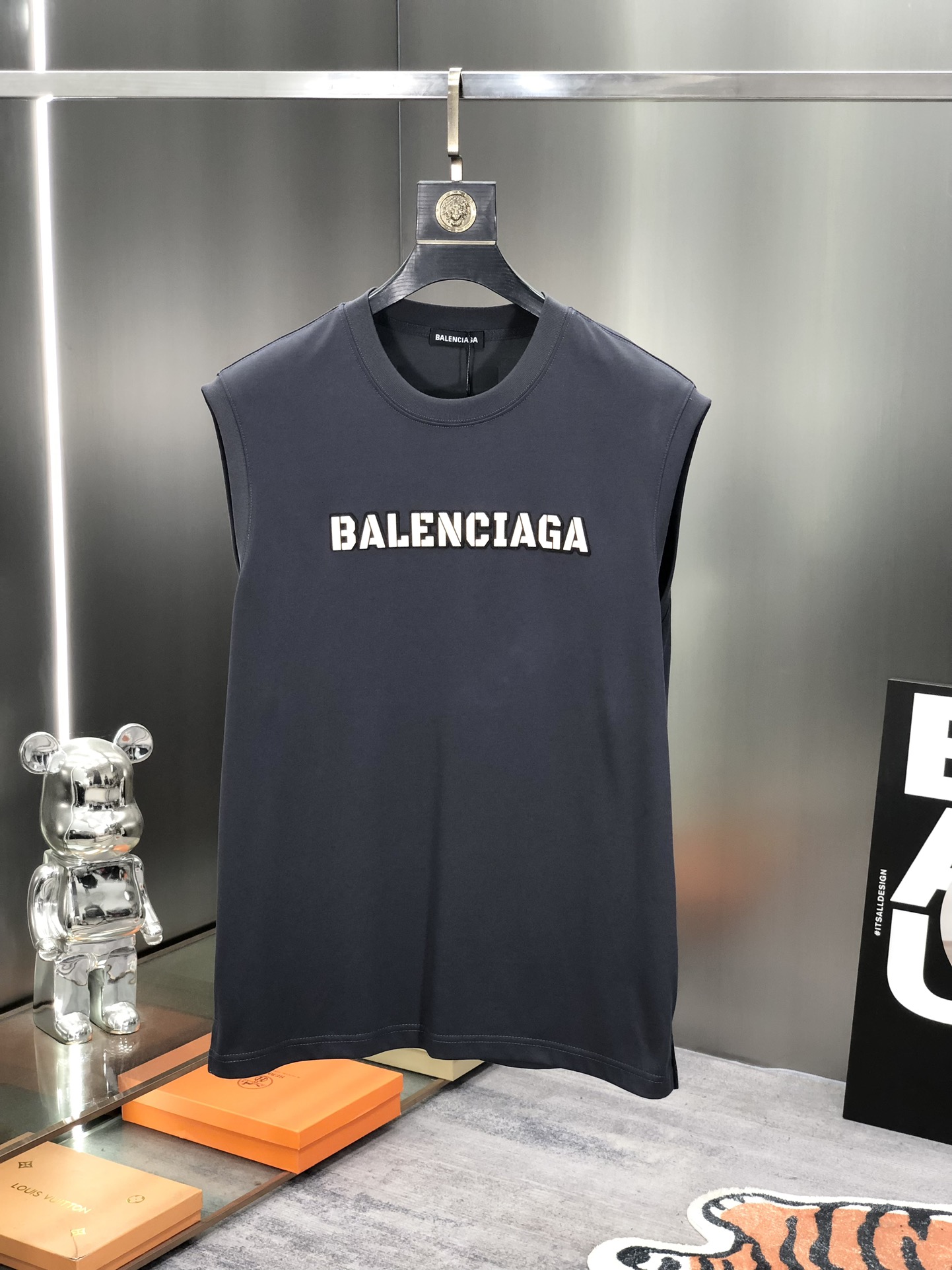 Balenciaga Clothing Tank Tops&Camis Waistcoats Unisex Cotton Summer Collection