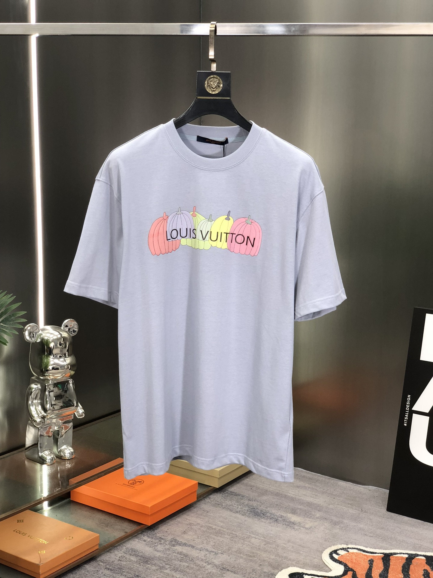 Louis Vuitton Clothing T-Shirt Printing Unisex Cotton
