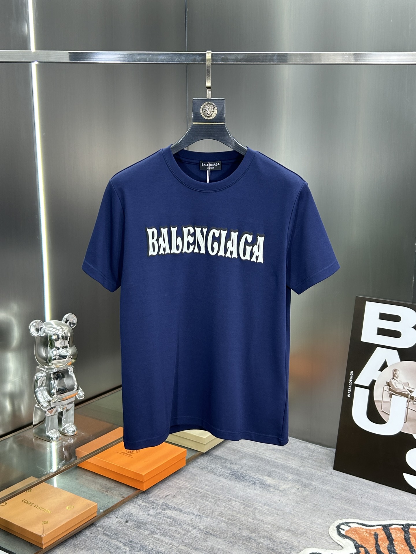 Balenciaga Clothing T-Shirt Spring/Summer Collection Fashion Short Sleeve