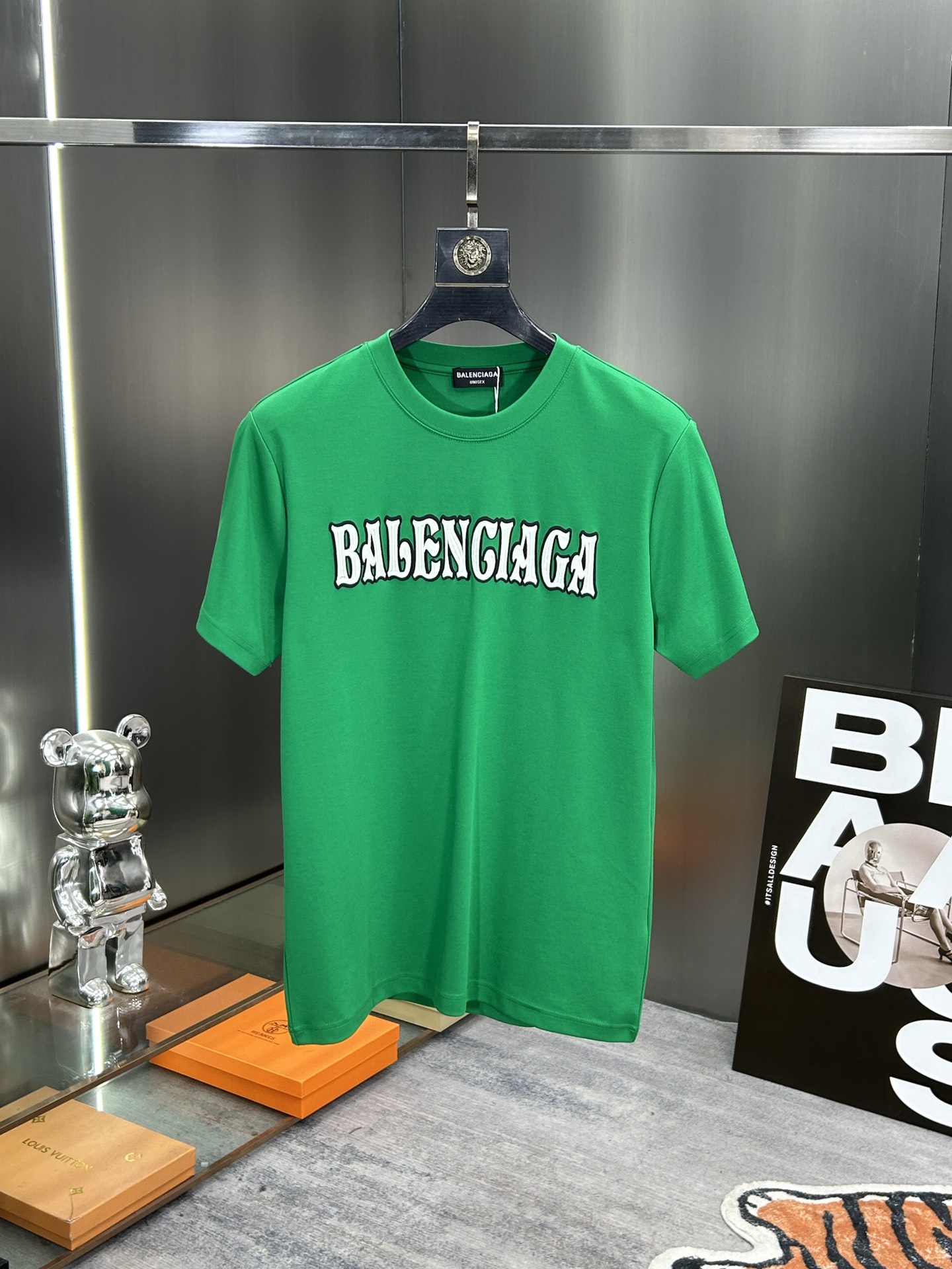 Balenciaga Clothing T-Shirt Spring/Summer Collection Fashion Short Sleeve